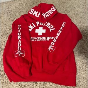ski patrol hoodie